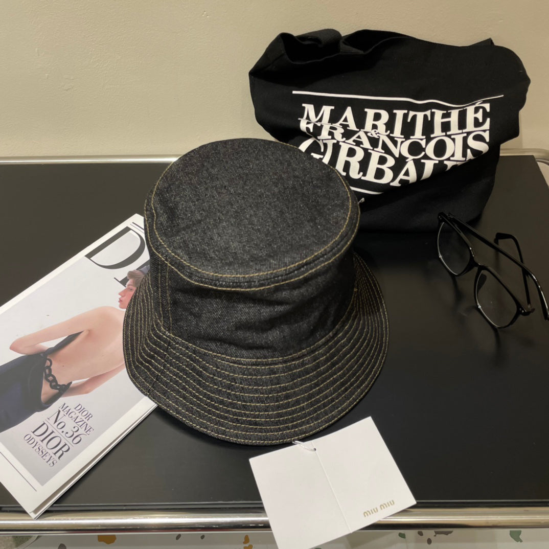 mm Denim Bucket Hat