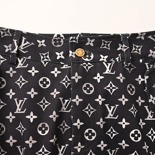 Louis Vuitton Monogram Slim-Fit Denim Jeans